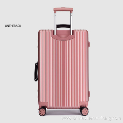 Fashionable travelling ABS PC trolley luggage suitcase